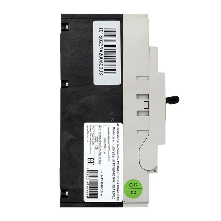 Выключатель автоматический  mccb-13-160-6.0-av