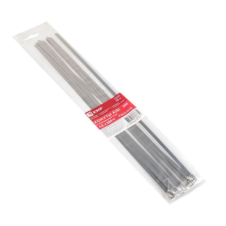 Хомут  plc-fl-tss-304-4.6x360-r