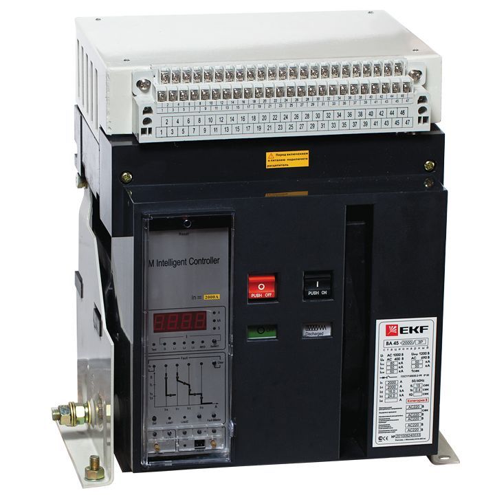 Выключатель автоматический воздушный  mccb45-4000-3200