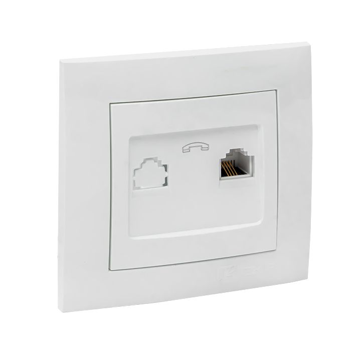 Розетка телекоммуникационная  EWT01-034-10