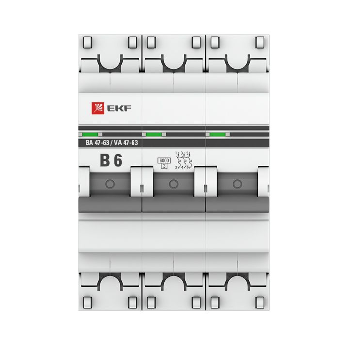 Выключатель автоматический  mcb4763-6-3-06B-pro