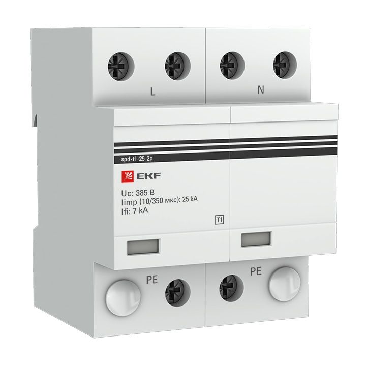 Устройство защиты УЗИП  spd-t1-25-2p
