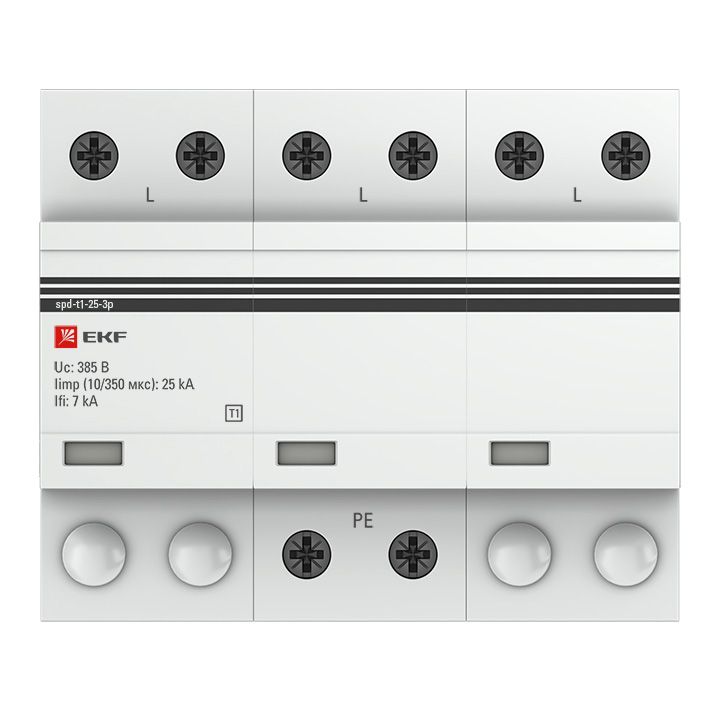 Устройство защиты УЗИП  spd-t1-25-3p