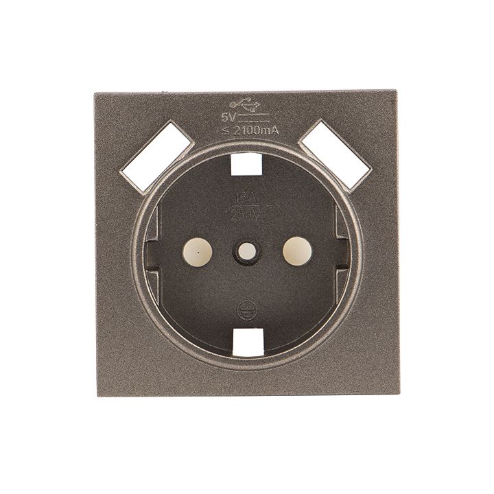 Панель лицевая  ESR16-L-028-60-2USB