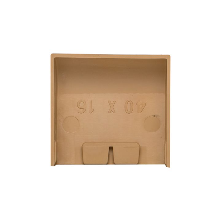 Заглушка кабель-канала  ecl-40-16x4