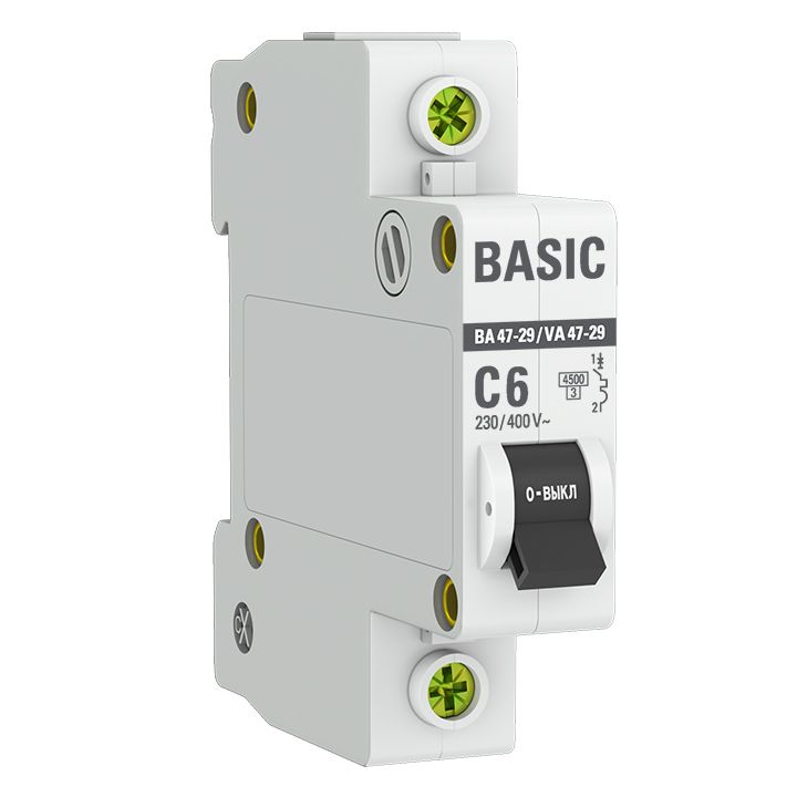 Выключатель автоматический  mcb4729-1-06C
