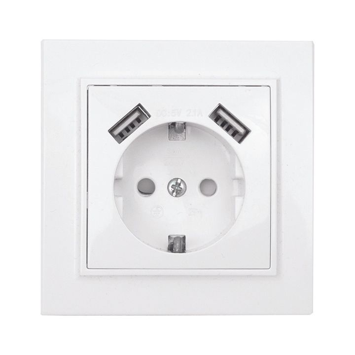 Розетка силовая  ERR16-028-100-2USB