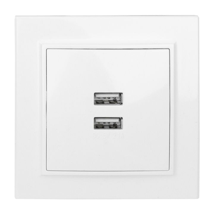 Розетка телекоммуникационная  ERR-2USB-100