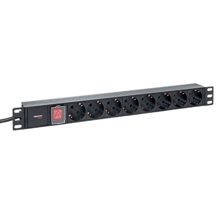 Блок силовых розеток  TRP-HPD-LSP-16A-8SH-2MSH