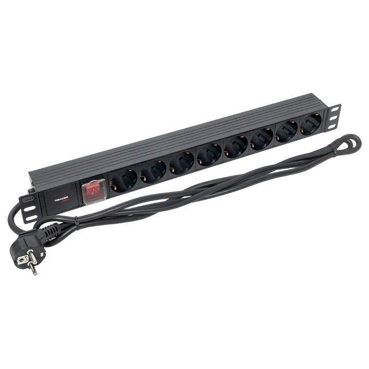 Блок силовых розеток  TRP-HPD-LSP-16A-8SH-2MSH