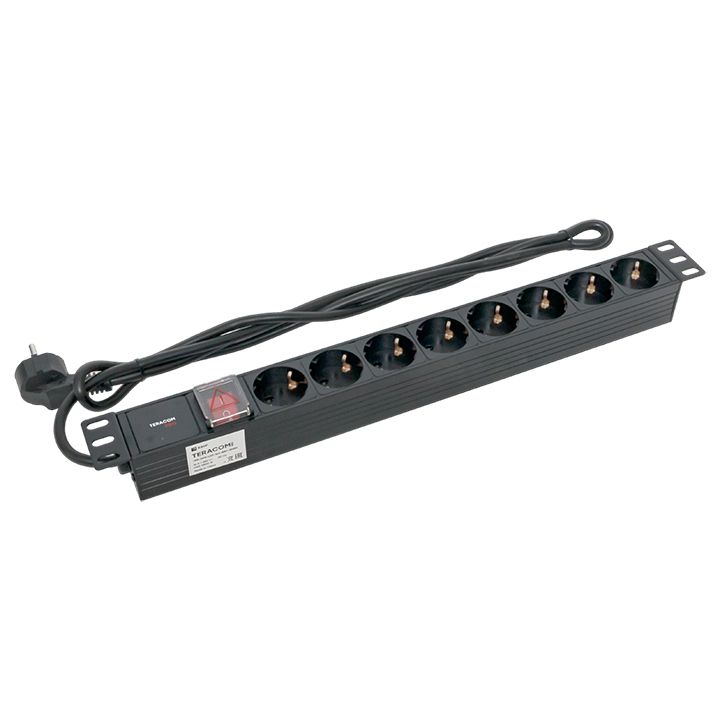 Блок силовых розеток  TRP-HPD-LSP-16A-8SH-2MSH