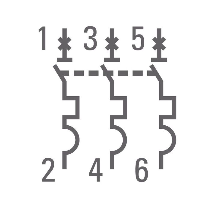 Выключатель автоматический  mcb4763-3-25C-pro