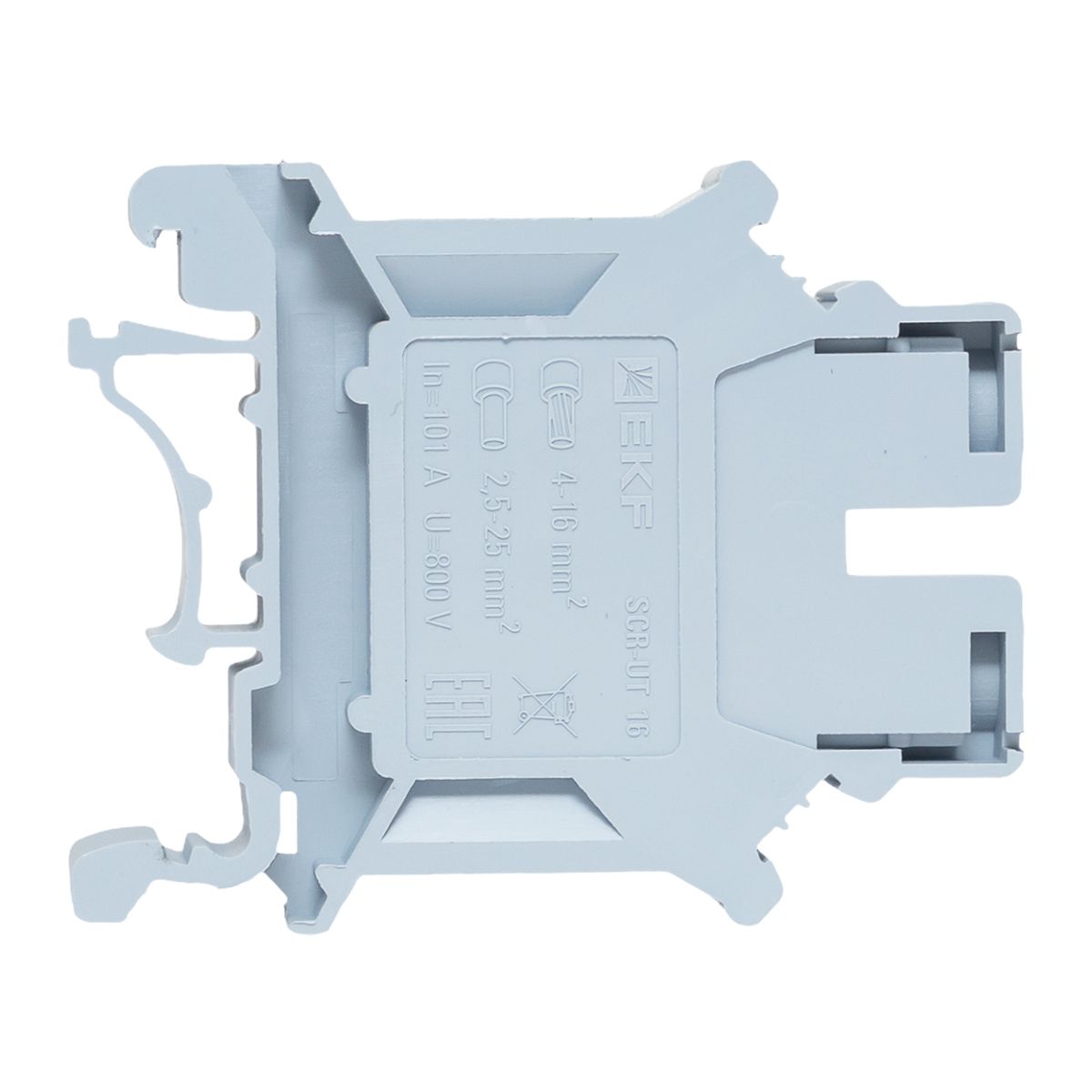 Клемма проходная  scr-ut-16-g