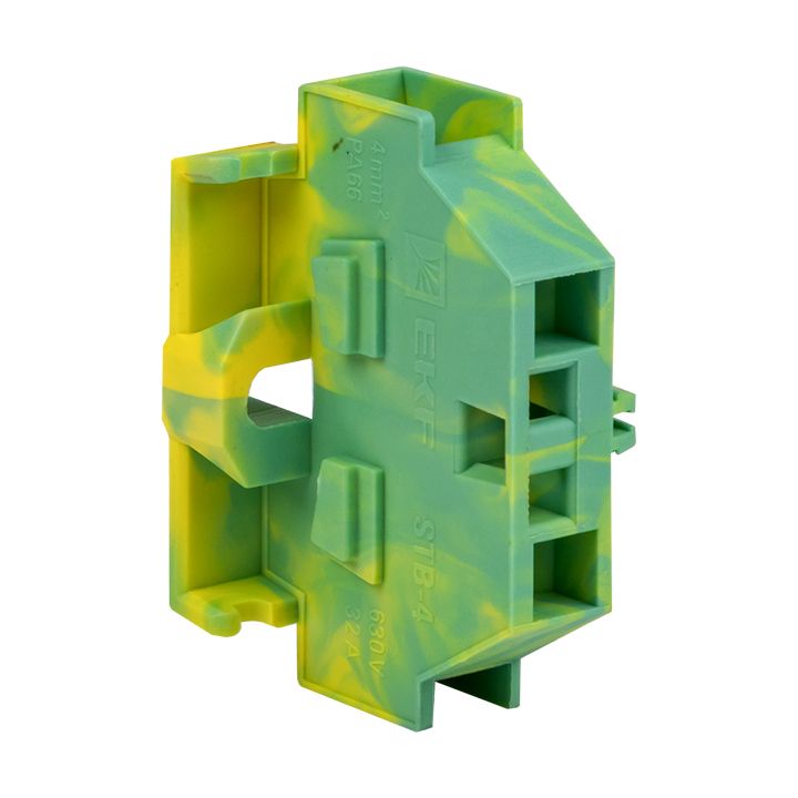 Клемма  stb-m-4-y-green-r