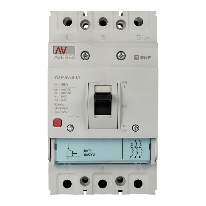 Выключатель автоматический  mccb-13-20-TR-av