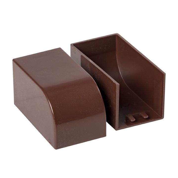 Заглушка кабель-канала  ecd-25-25x4