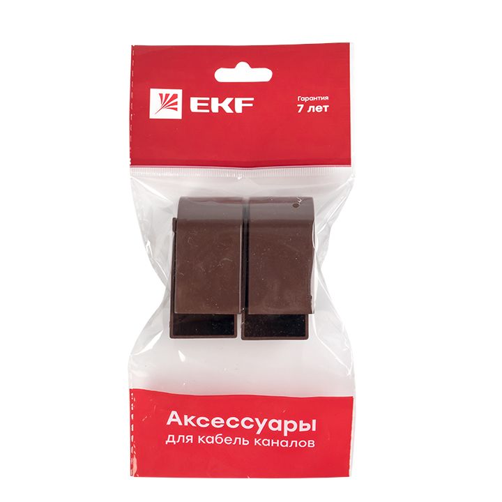 Заглушка кабель-канала  ecd-25-25x4