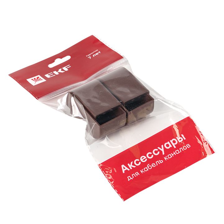 Заглушка кабель-канала  ecd-25-25x4