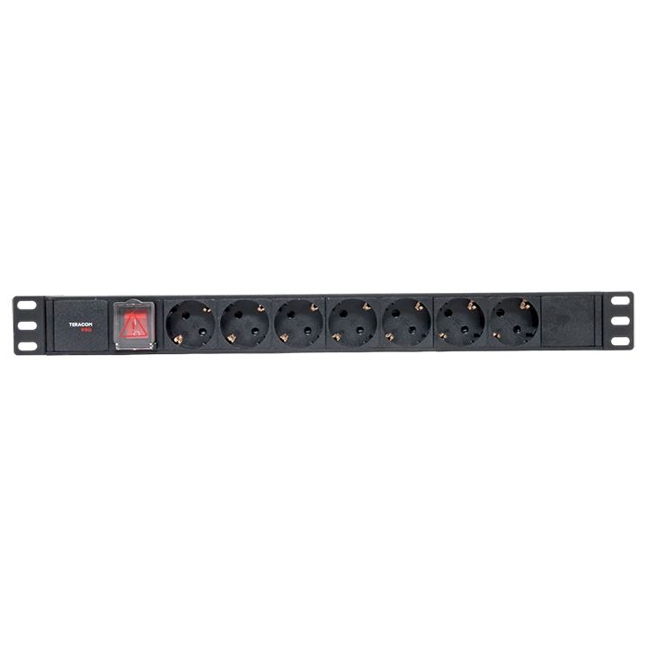 Блок силовых розеток  TRP-HPD-LS-10A-7SH-C14