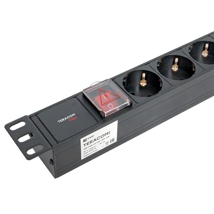Блок силовых розеток  TRP-HPD-LS-10A-7SH-C14