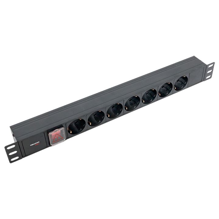 Блок силовых розеток  TRP-HPD-LS-10A-7SH-C14