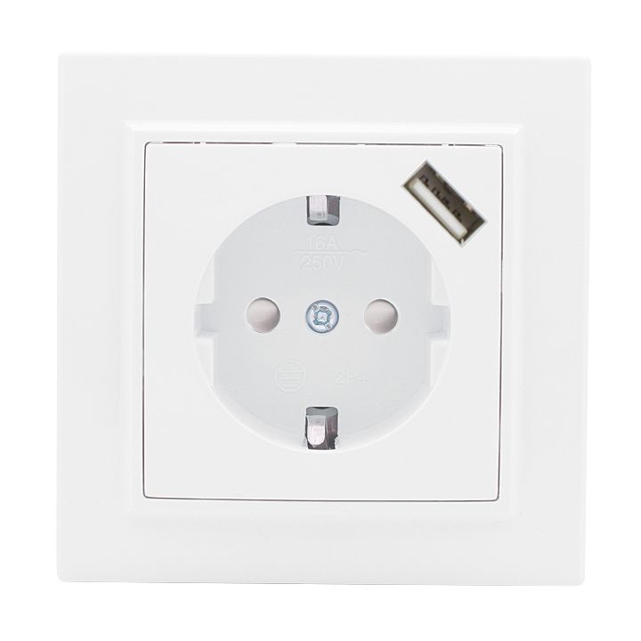 Розетка силовая  ERR16-028-100-USB