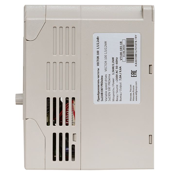 Преобразователь частоты  VT100-1R5-1B