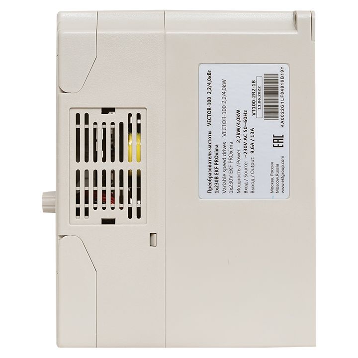 Преобразователь частоты  VT100-2R2-1B