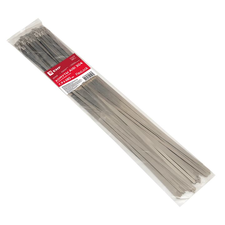 Хомут  plc-fl-tss-304-7.9x680