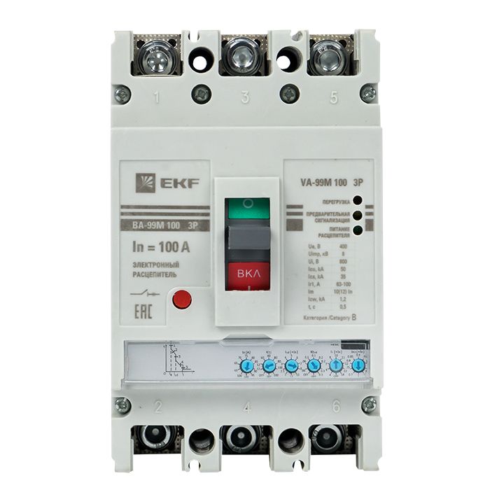 Выключатель автоматический  mccb99-100-100me