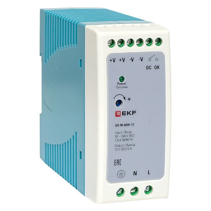 Блок питания  DR-M-60W-12