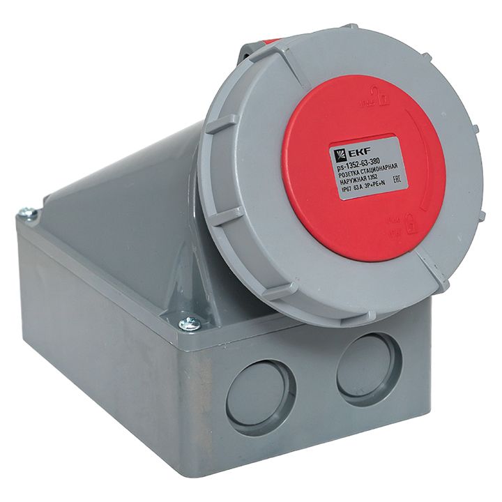 Розетка промышленная  ps-1352-63-380