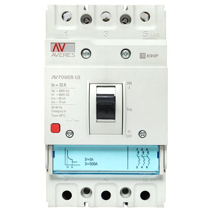 Выключатель автоматический  mccb-13-32H-TR-av