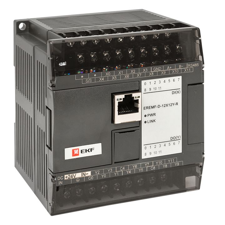 Модуль ввода-вывода EREMF 12/12 PRO-Logic EKF EREMF-D-12X12Y-R