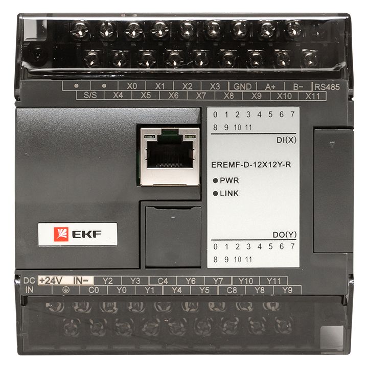 Модуль ввода-вывода EREMF 12/12 PRO-Logic EKF EREMF-D-12X12Y-R