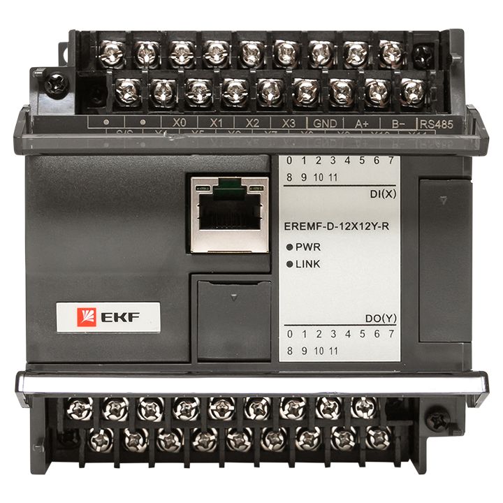 Модуль ввода-вывода EREMF 12/12 PRO-Logic EKF EREMF-D-12X12Y-R