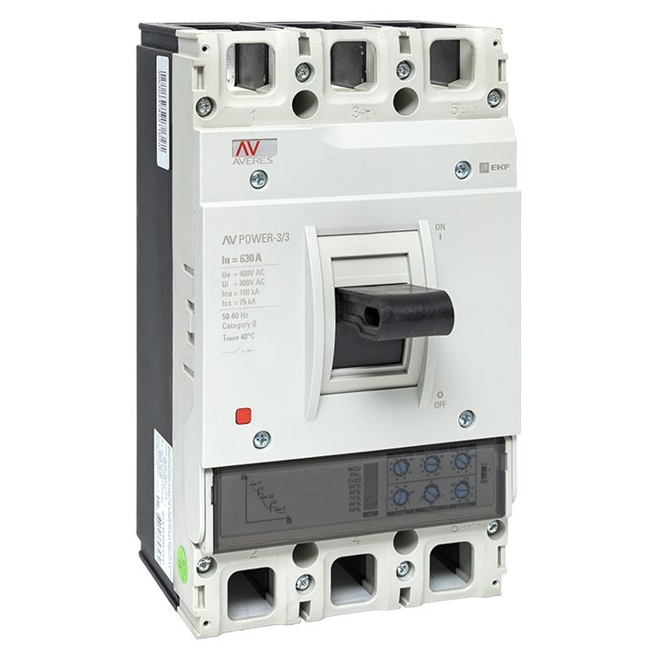 Выключатель автоматический  mccb-33-630H-2.0-av