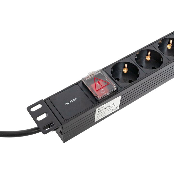 Блок силовых розеток  TRC-HPD-LS-16A-6SH-2MSH