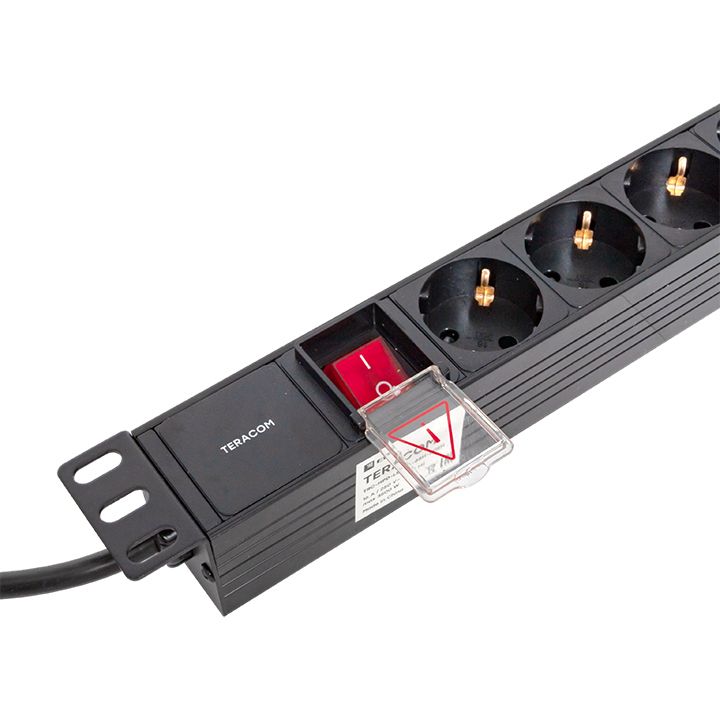Блок силовых розеток  TRC-HPD-LS-16A-6SH-2MSH