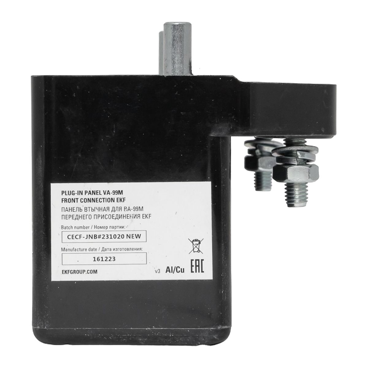 Панель втычная  mccb99m-630-pin-3f