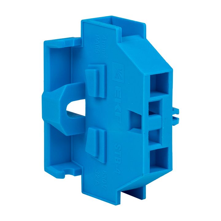 Клемма  stb-m-4-blue-r
