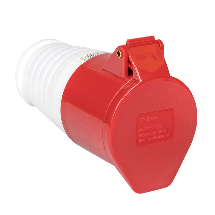 Розетка промышленная  ps-214-16-380