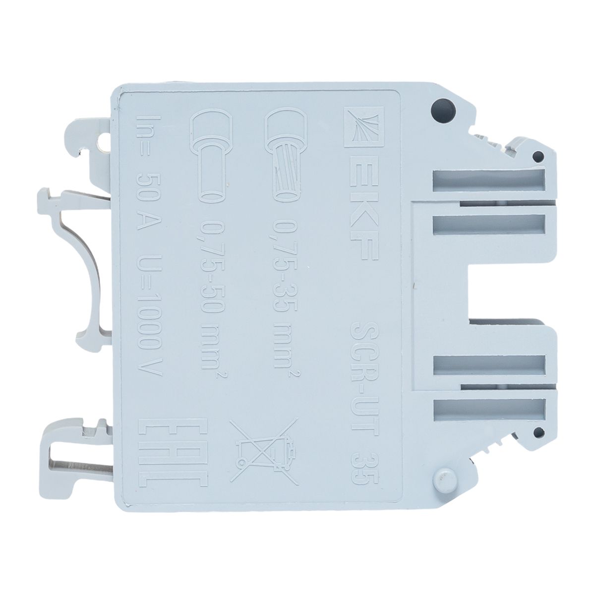 Клемма проходная  scr-ut-35-g