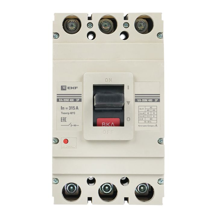 Выключатель автоматический  mccb99-400-315m