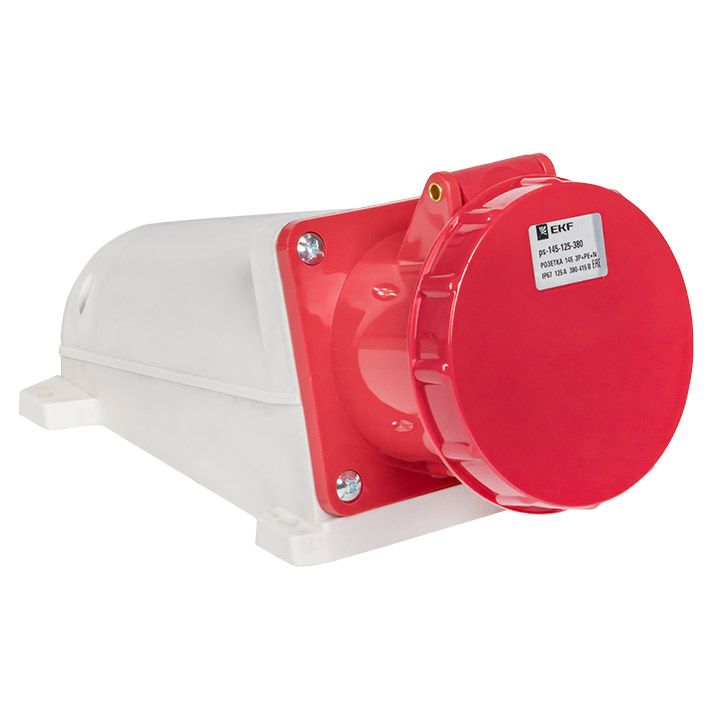 Розетка промышленная  ps-145-125-380