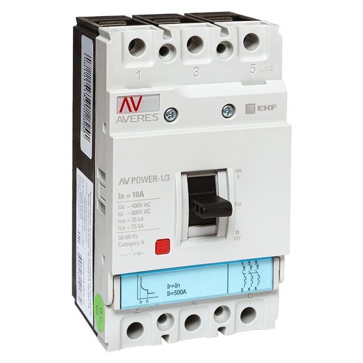 Выключатель автоматический  mccb-13-10-TR-av