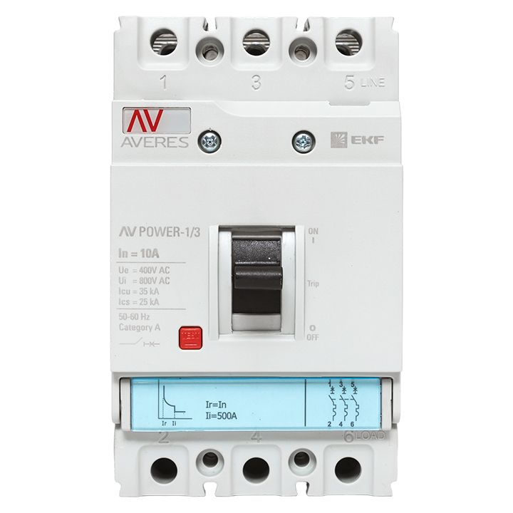 Выключатель автоматический  mccb-13-10-TR-av