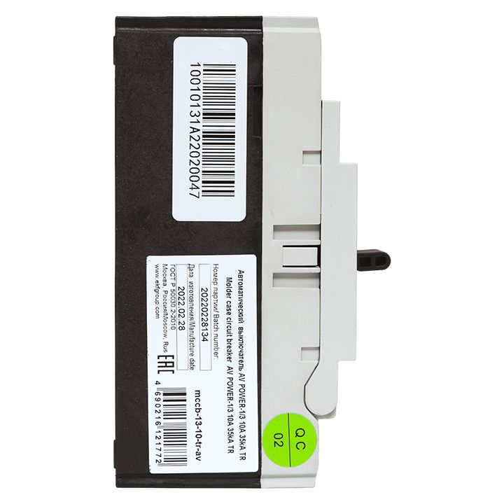 Выключатель автоматический  mccb-13-10-TR-av