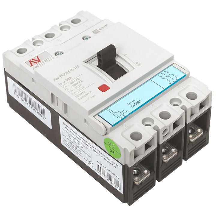 Выключатель автоматический mccb-13-10-TR-av