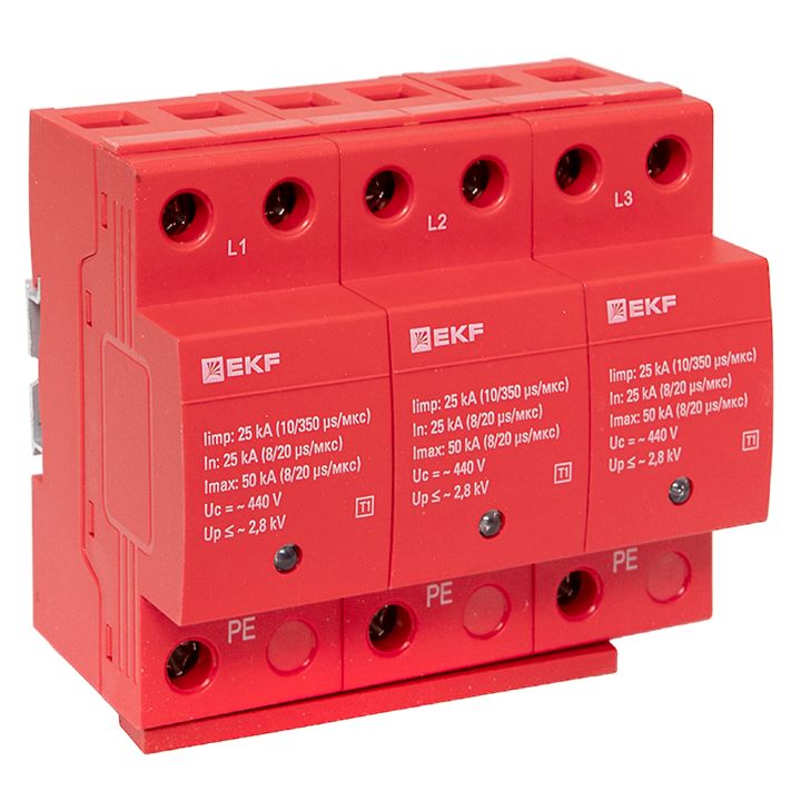 Устройство защиты УЗИП  spd-t1-3p